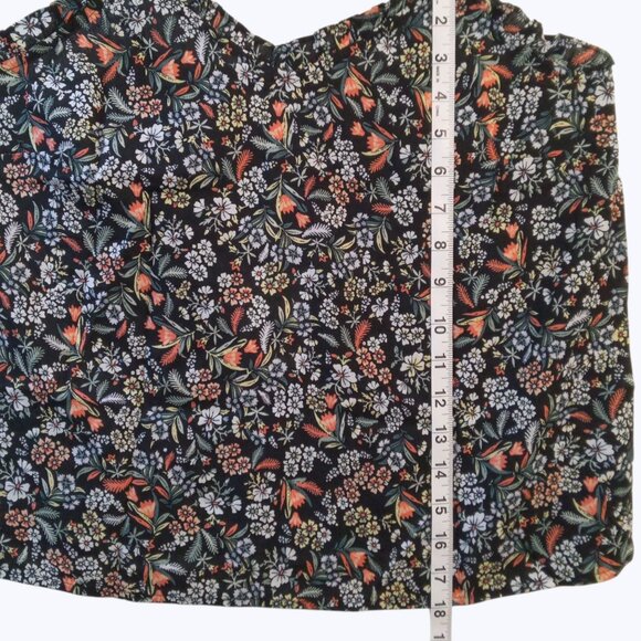 a.n.a Womens Floral Ruffle Trim Cami Size M - Picture 3 of 7